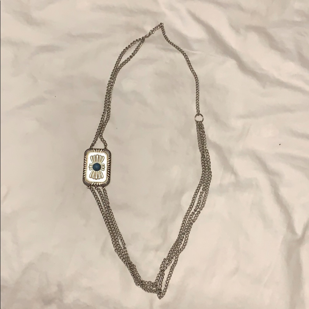 Silver necklace